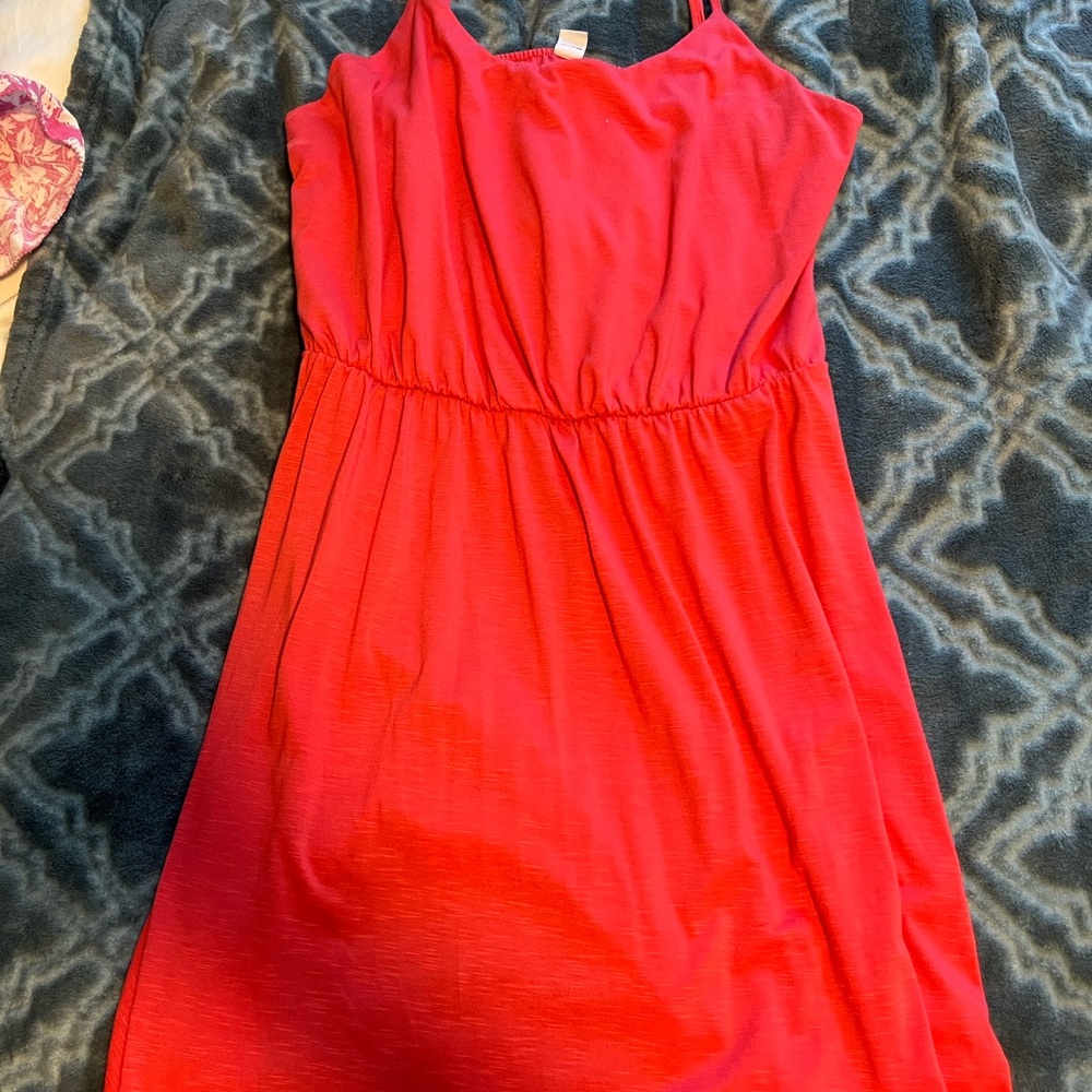 Old Navy Hot Pink Spaghetti Strap Sundress